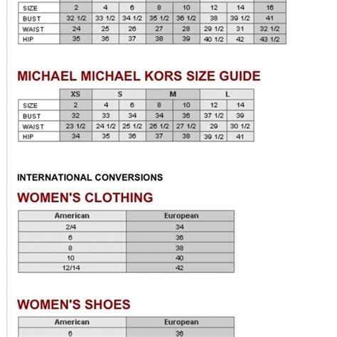 michael kors 8m shoe size|michael kors sneakers size chart.